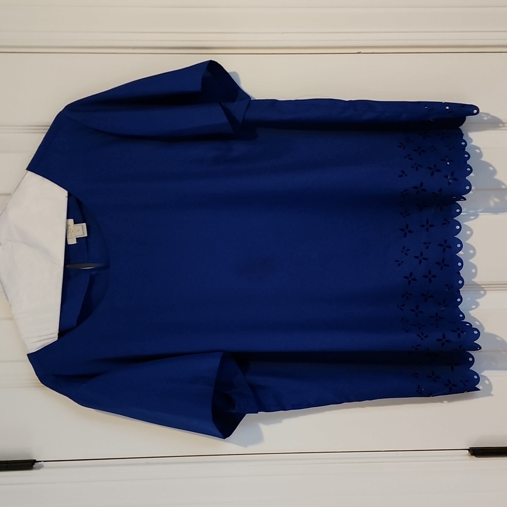 J.Crew blue top